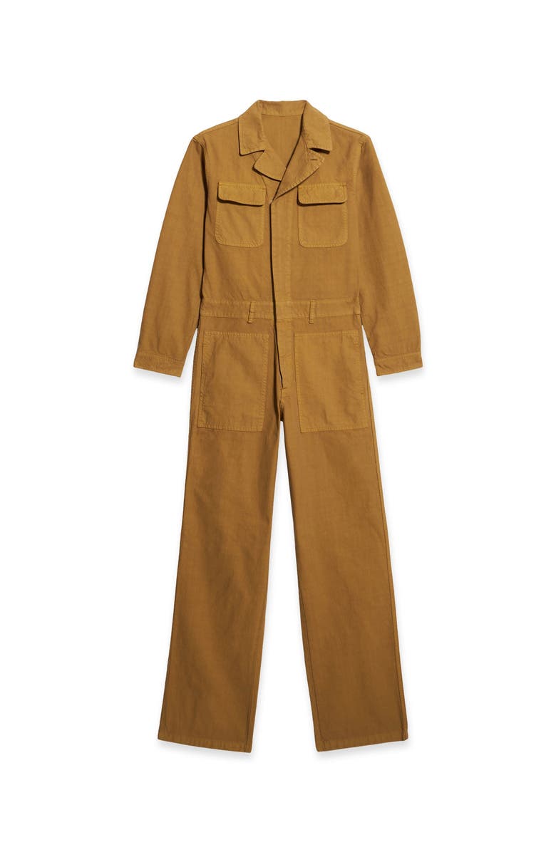 Fortela Vania Cotton Jumpsuit, Main, color, Camel