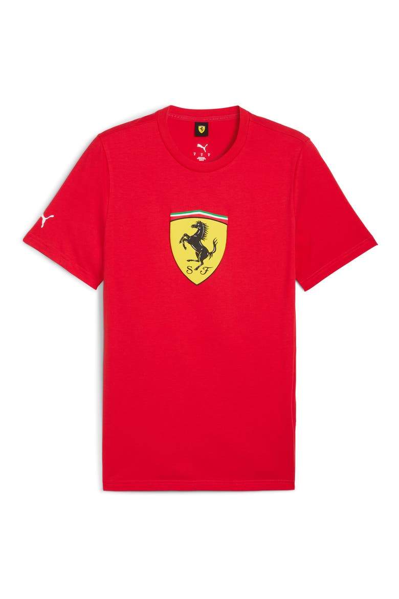 x Ferrari Sportswear Shield Graphic T-Shirt, Alternate, color, ROSSO CORSA