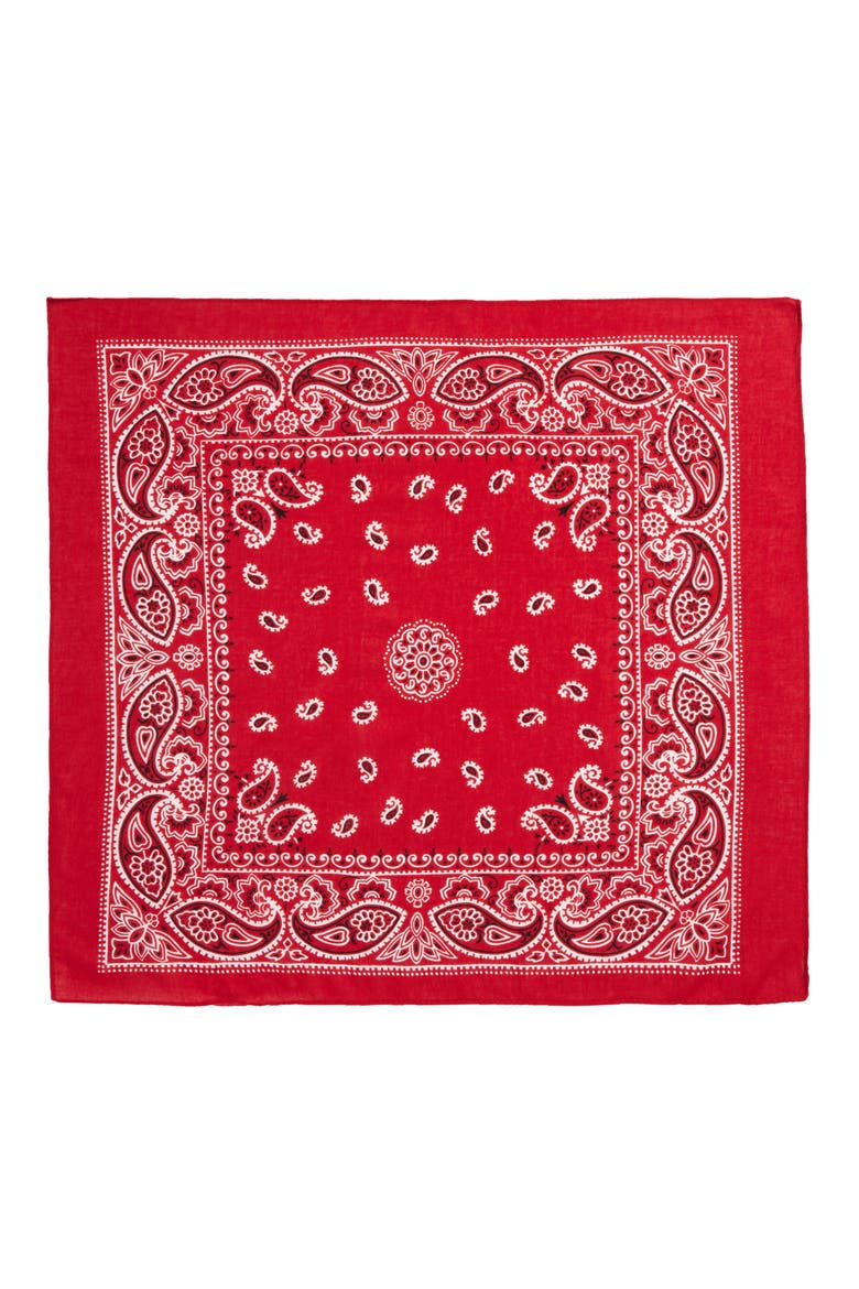 Bandana, Alternate, color, RED