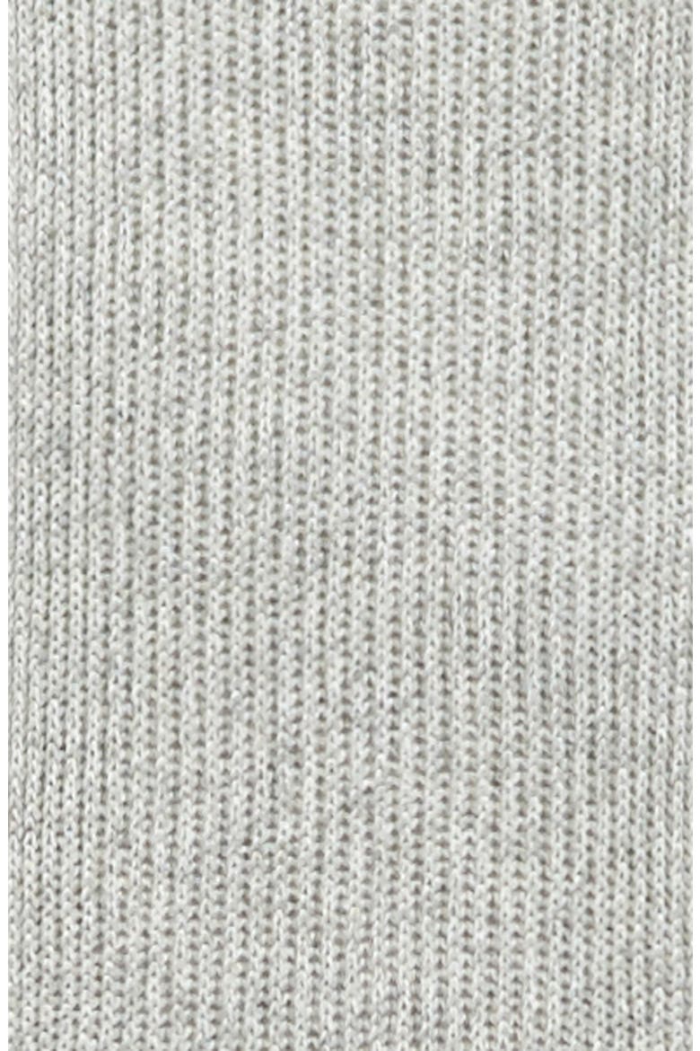 Ribbed & Marled Cashmere Scarf, Alternate, color, STEEL