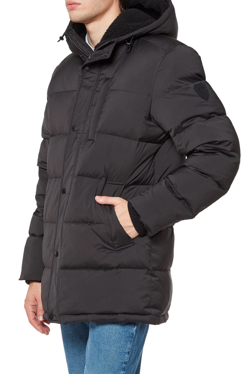 Vince Camuto Parka with High Pile Fleece Lined Hood, Alternate, color, 