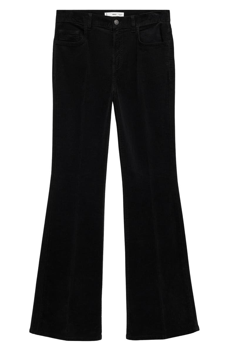MANGO Violeta Flared Stretch Corduroy Jeans, Alternate, color,
