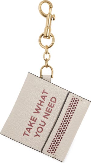 ＊ 【美品】anya hindmarch Match Book Charm ＊ Anya Hindmarch Match Book Charm in Chalk - Meghan Markle's