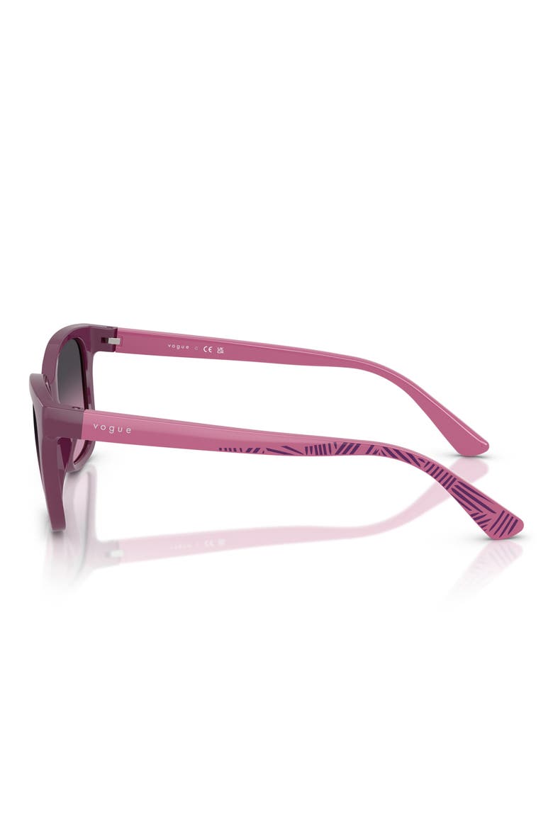 49mm Rectangular Sunglasses, Alternate, color, PURPLE