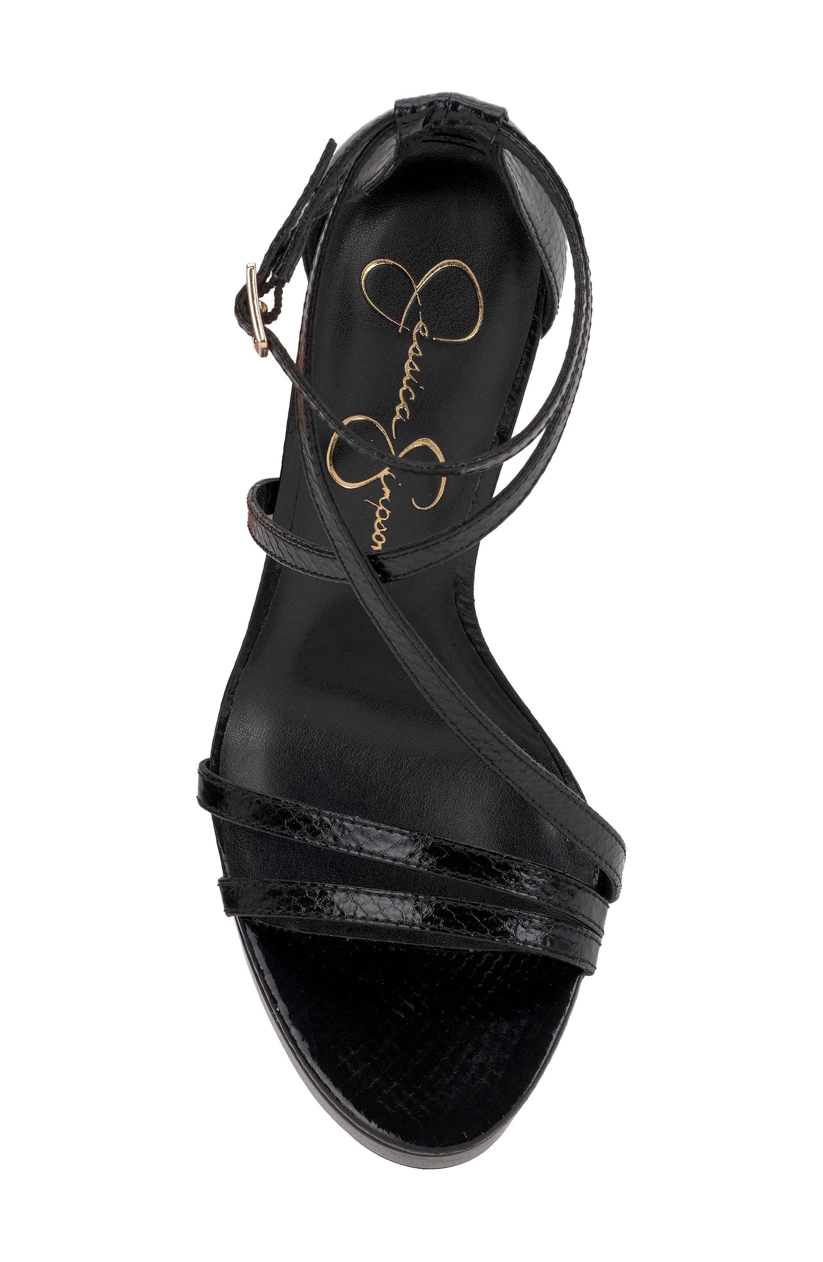 Jessica Simpson Jewelria Ankle Strap Platform Sandal, Alternate, color, 