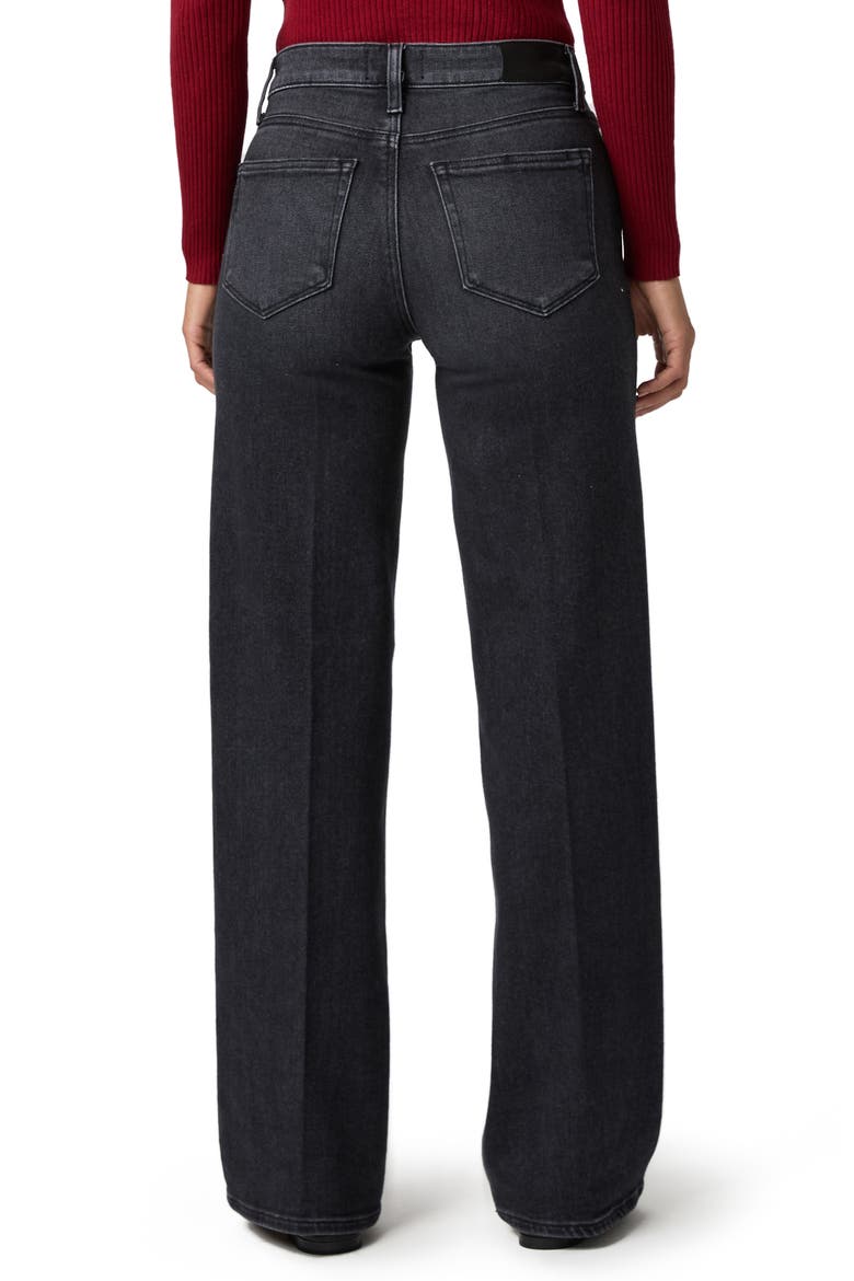 Tatum Wide Leg Jeans, Alternate, color, INK BLACK