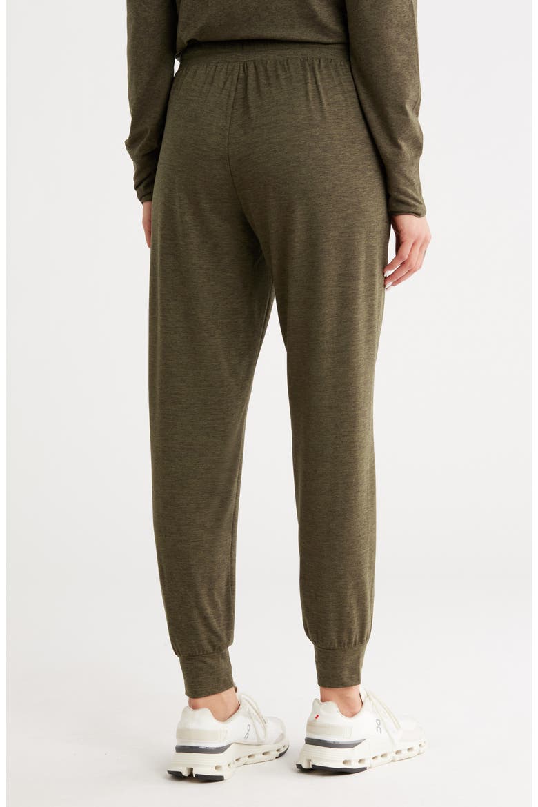 Aura Essential Joggers, Alternate, color, OLIVE NIGHT HEATHER