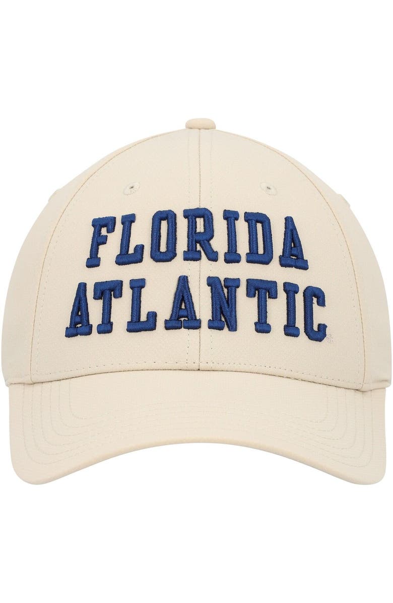 AHEAD Men's Ahead Khaki Florida Atlantic Owls Stratus Adjustable Hat, Alternate, color, 