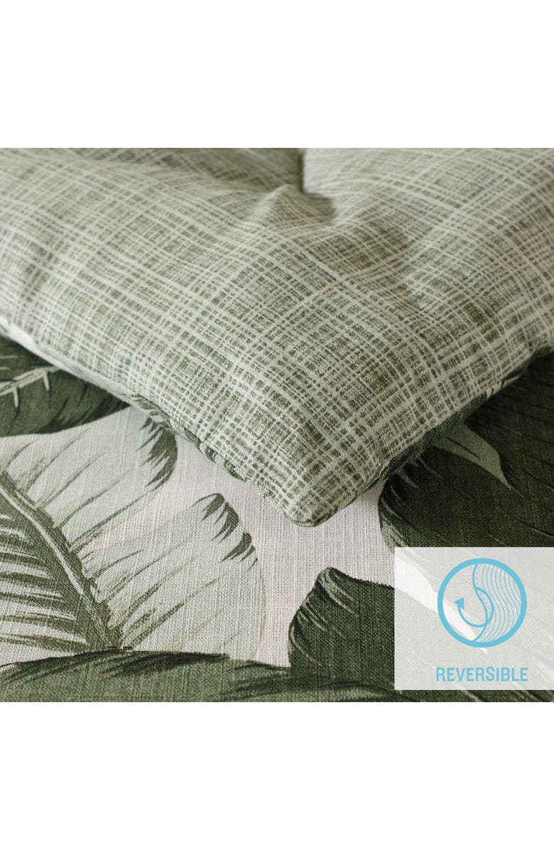 Tommy Bahama Vintage Palms Comforter Set, Alternate, color, Jungle Green