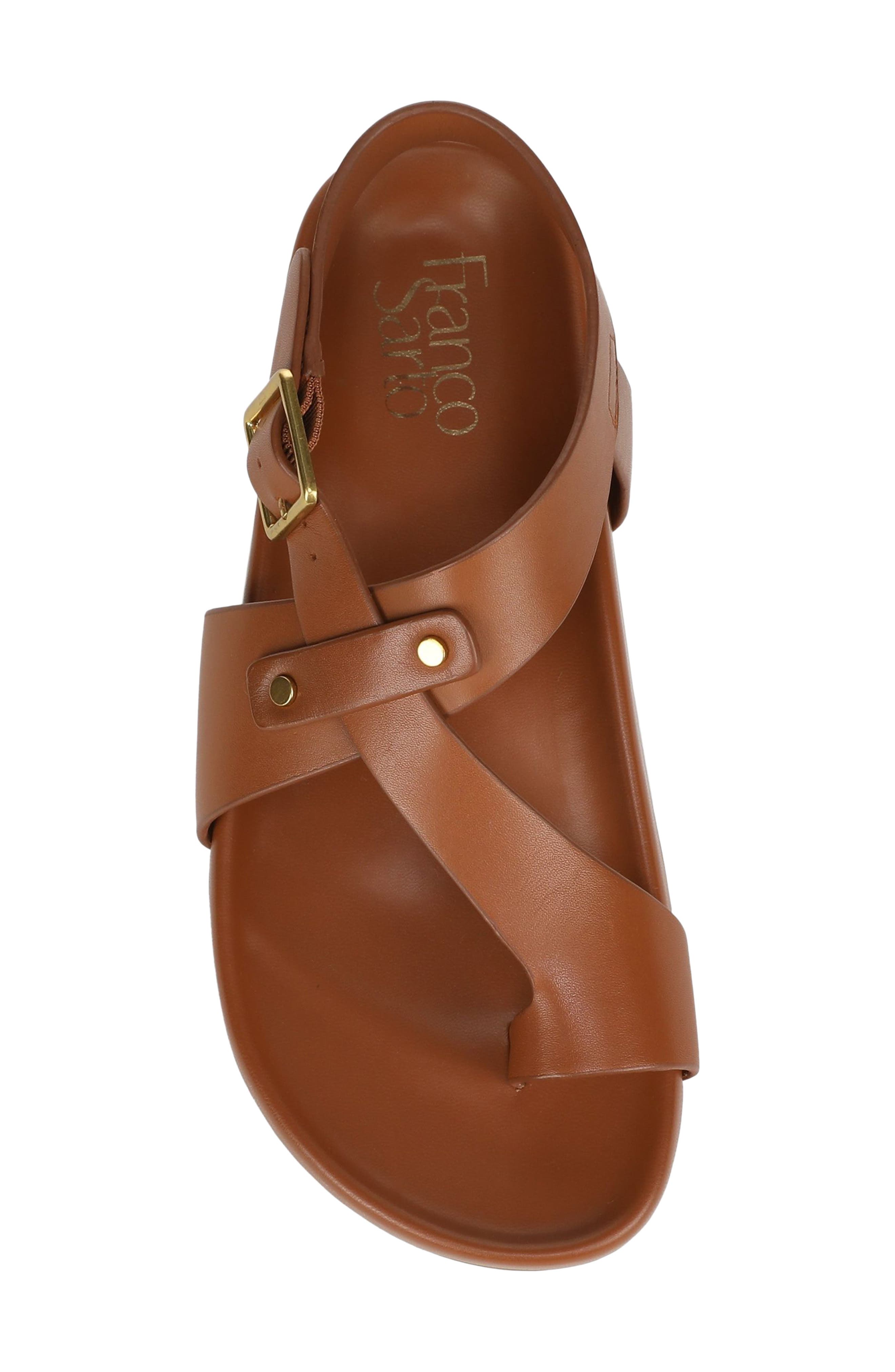 Blair Ankle Strap Platform Sandal, Alternate, color, COGNAC