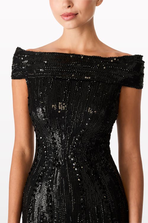 Jenny Packham Nile Dress In Black