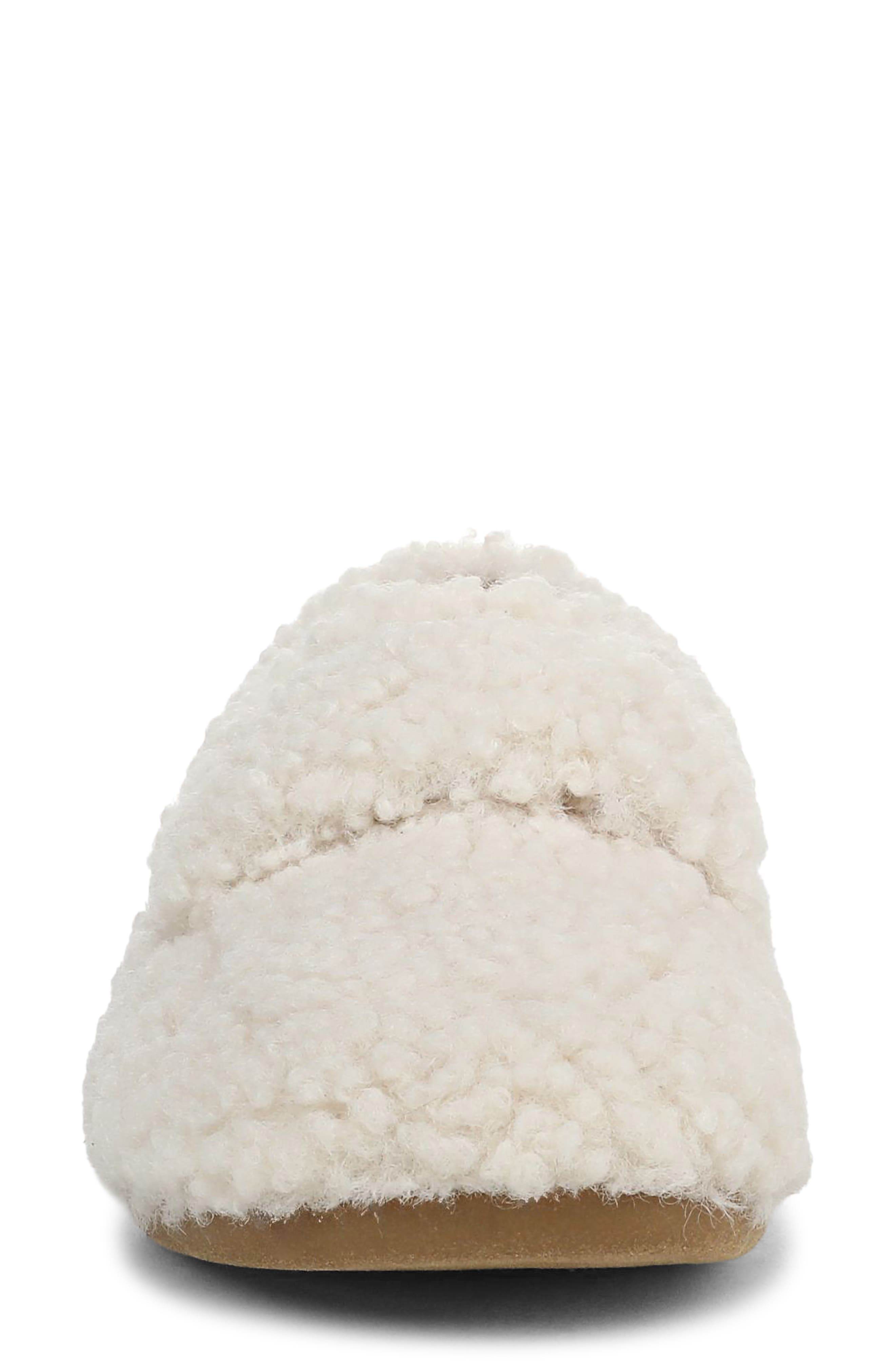 Vionic Snuggle Faux Shearling Slipper, Alternate, color, Cream