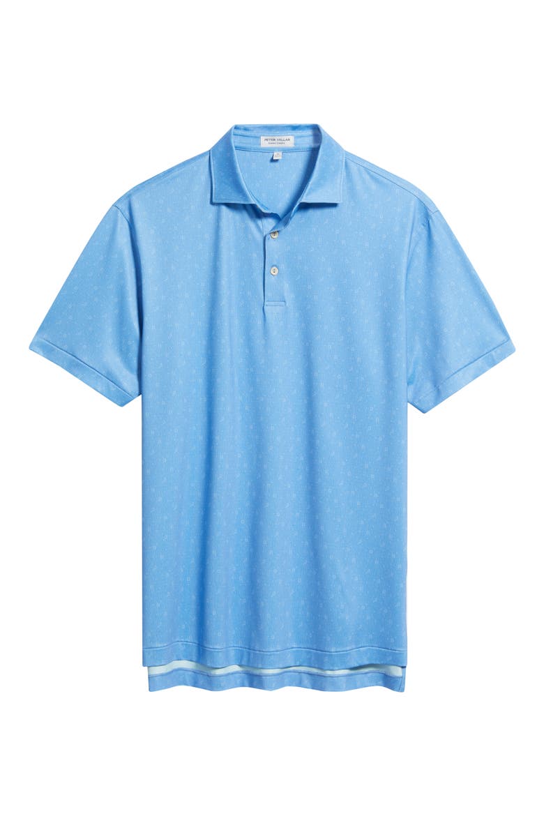Guitar Solo Performance Jersey Polo, Alternate, color, BLUEBIRD