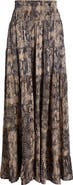 NIKKI LUND Torvi Animal Print Maxi Skirt