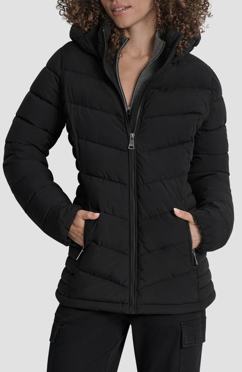 Cire Packable Hooded Puffer Jacket