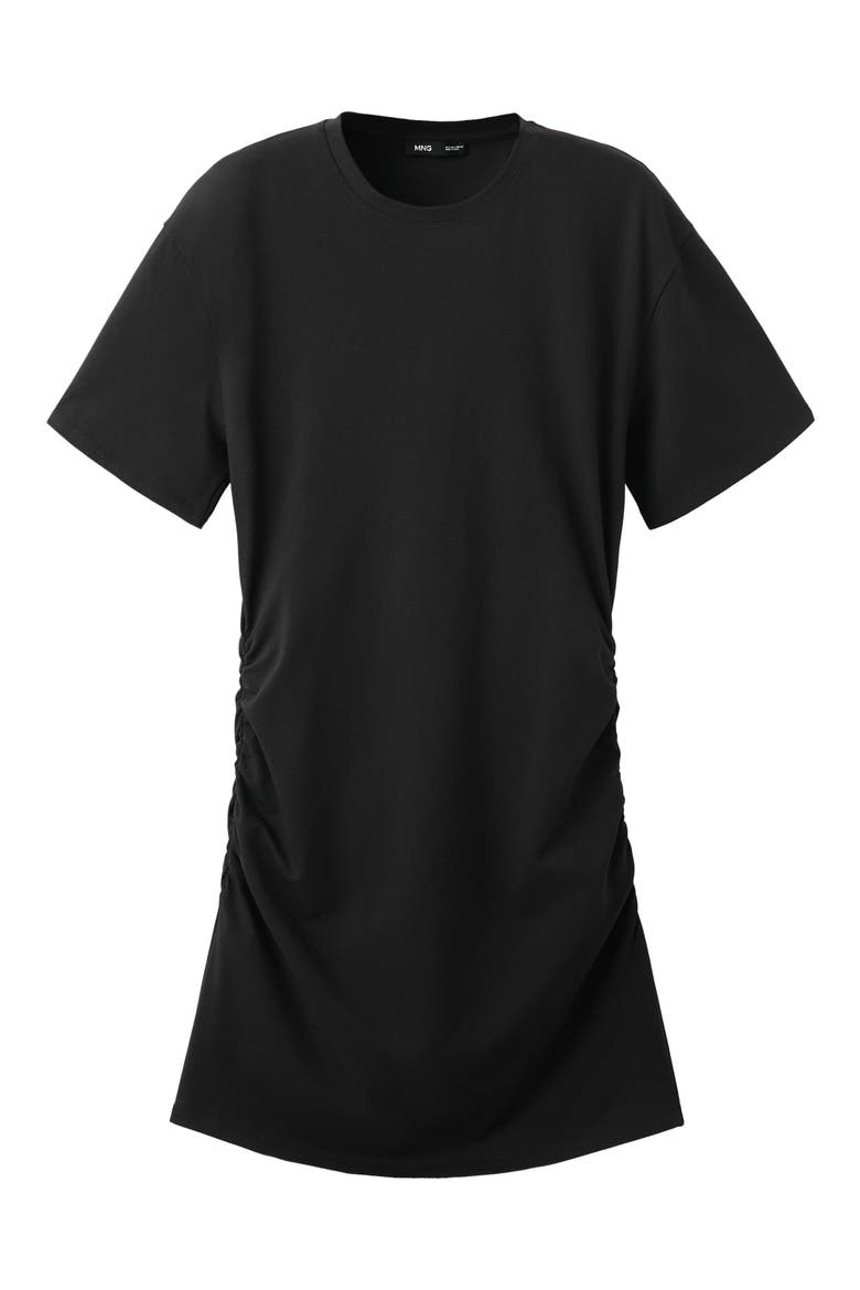 Lennon T-Shirt Dress, Alternate, color, BLACK