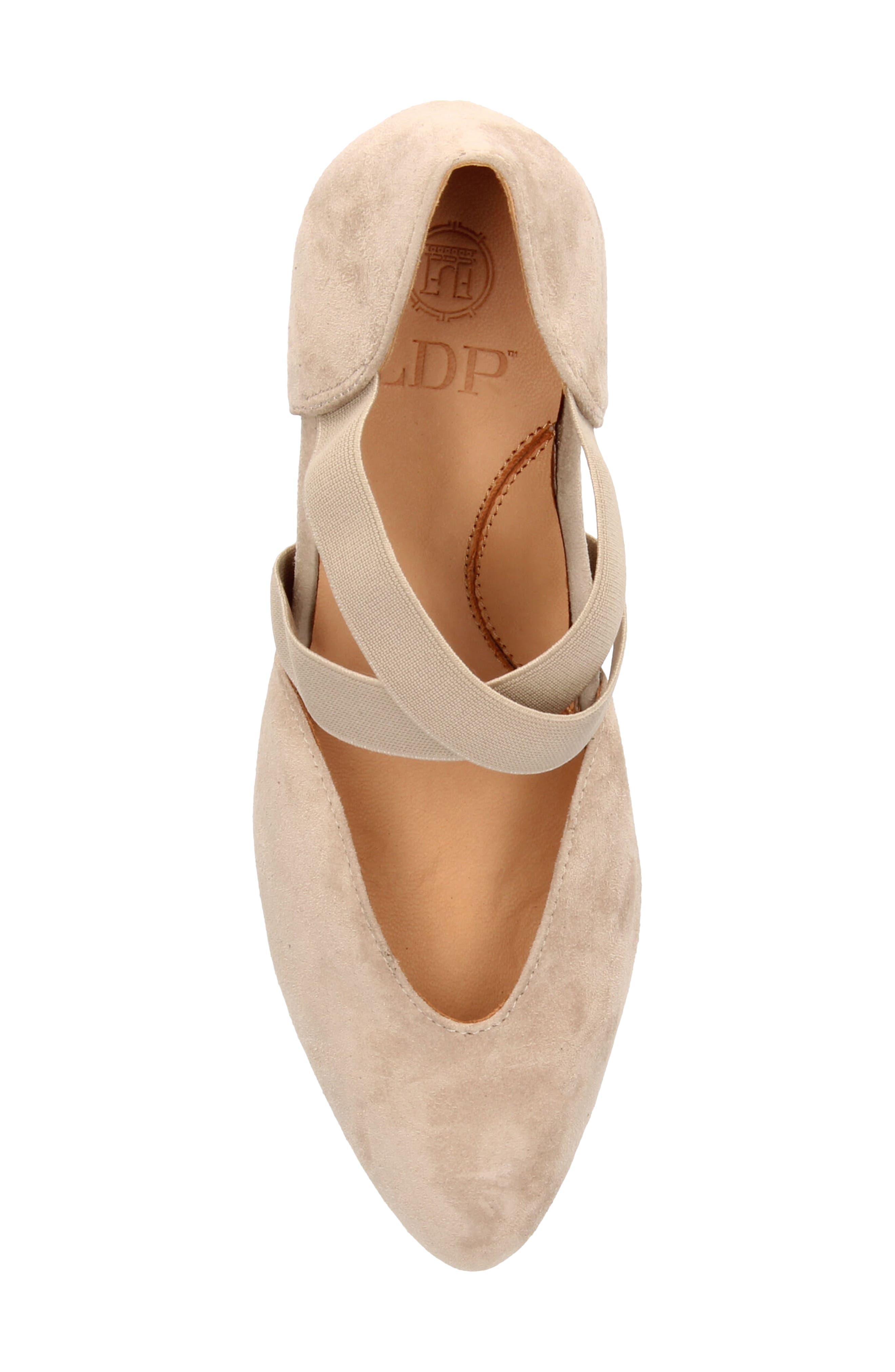 Bishar Crisscross Pump, Alternate, color, TAUPE