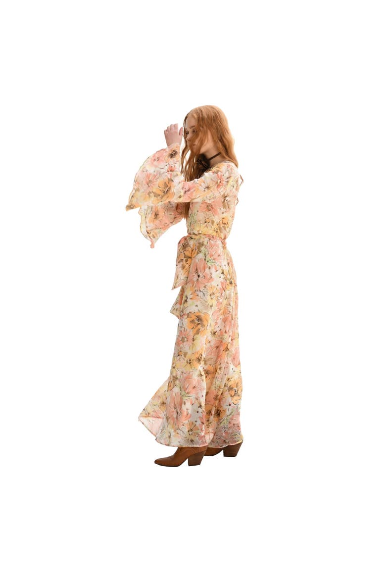 x Julie Harrah-Florence Dress, Alternate, color, Peach