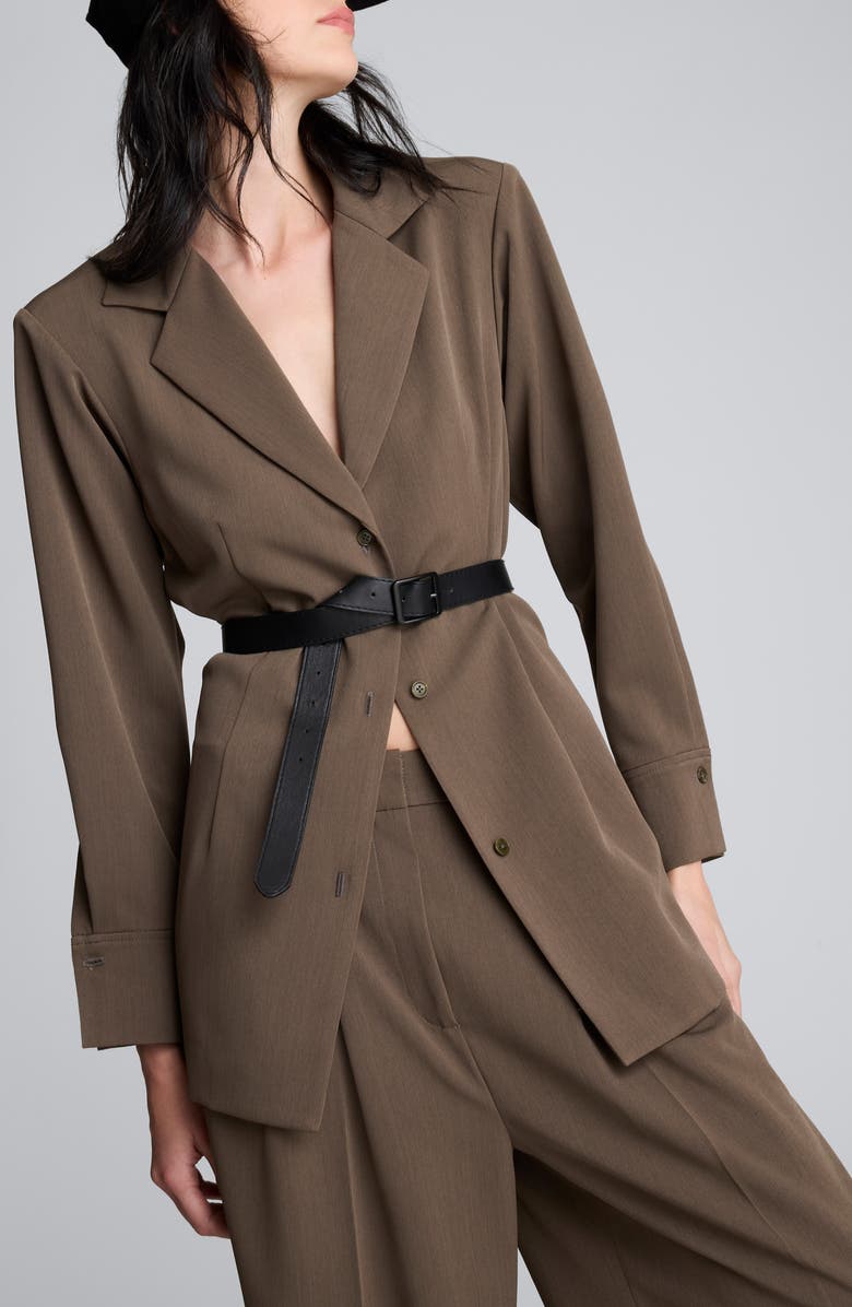 Kenneth Cole Belted Jacket, Main, color, 