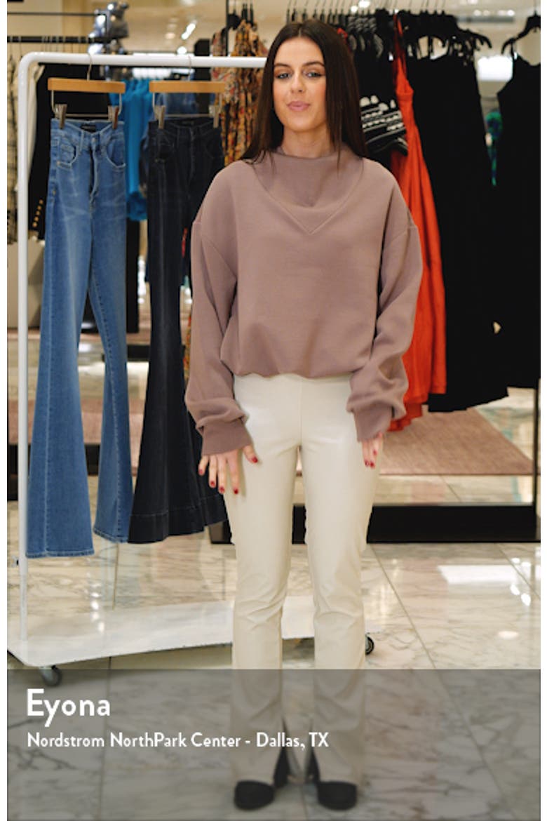 Betsy Funnel Neck Sweatshirt video