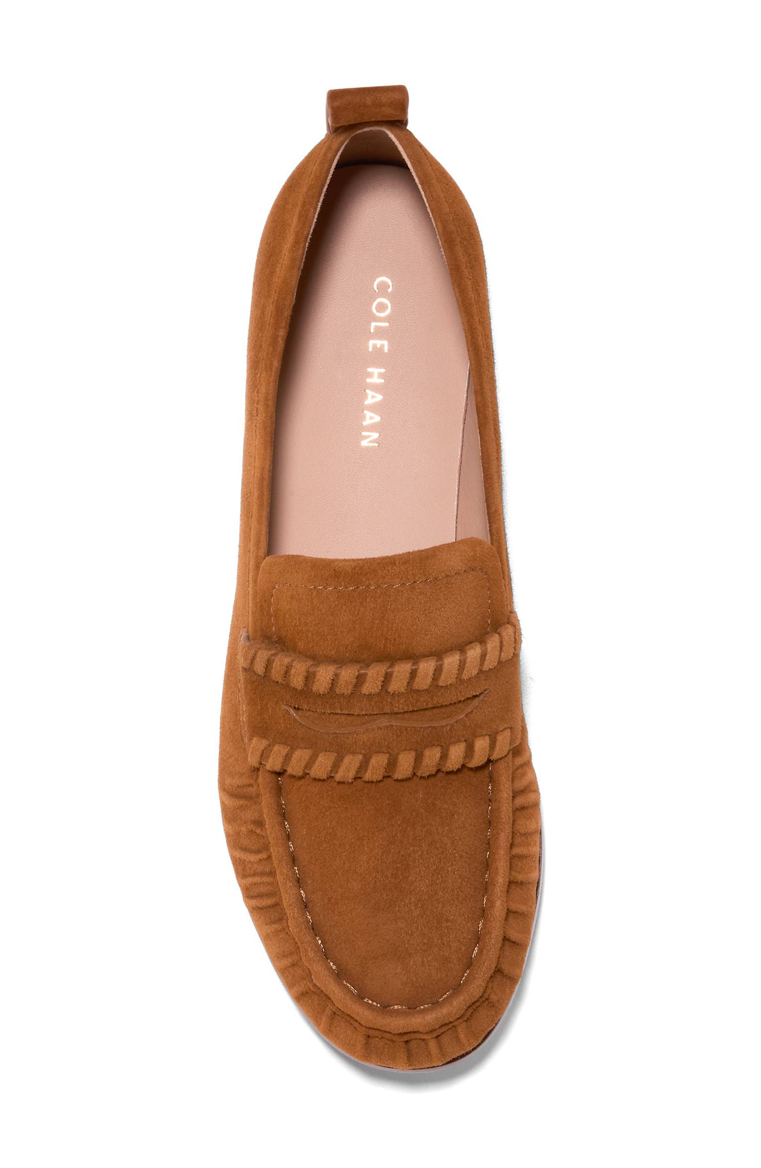 Cole Haan Danby Travel Loafer, Alternate, color, Tobacco Suede