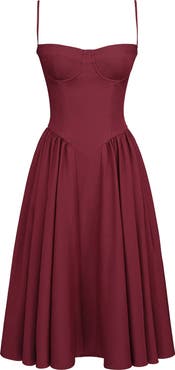 HOUSE OF CB Samaria Corset Cocktail Dress