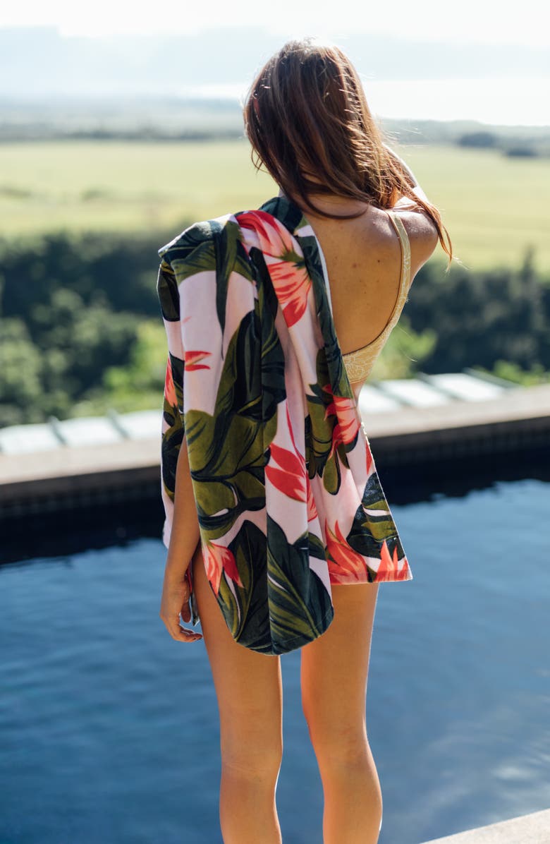 Slowtide Mauka Beach Towel, Alternate, color, 