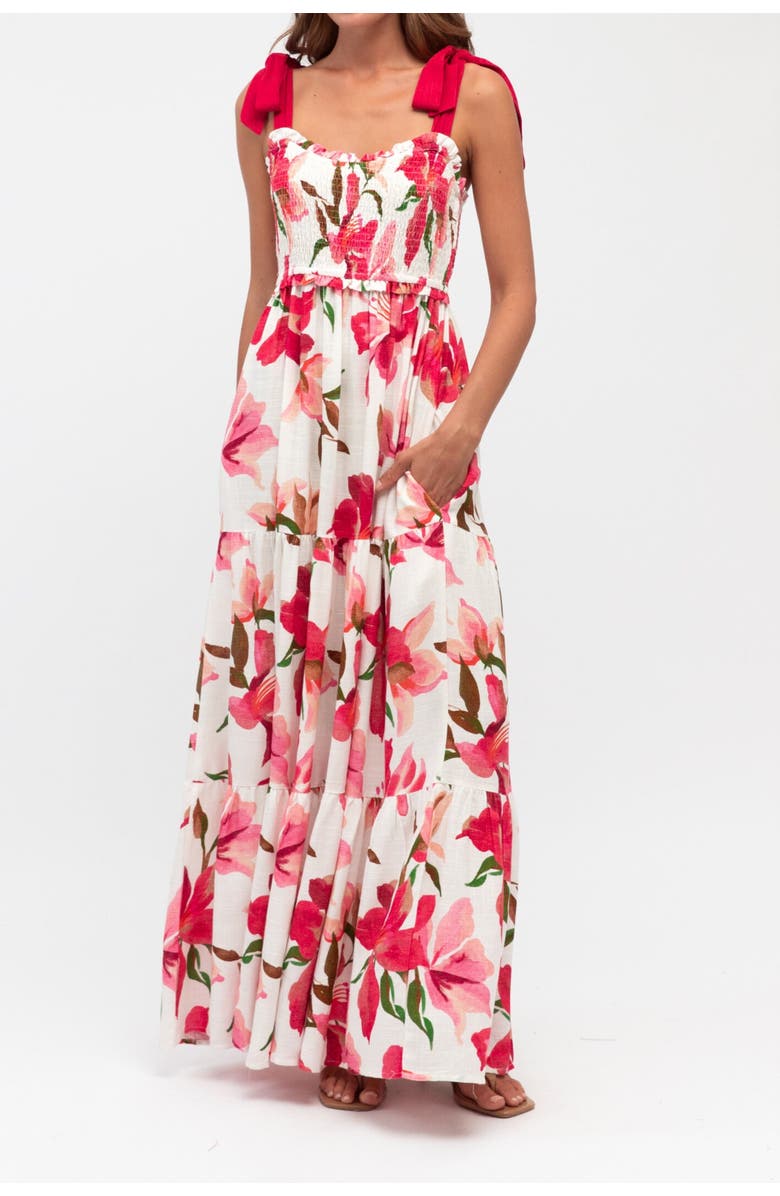 Label of Love Maxi Botanic Blush, Main, color, Pink