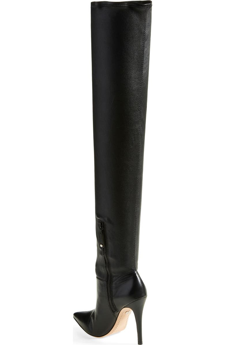 Alice + Olivia 'Dae' Over the Knee Boot, Alternate, color,