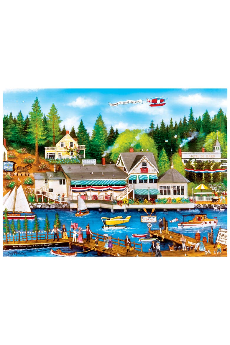 Roche Harbor 750 Piece Jigsaw Puzzle, Alternate, color, Multicolor