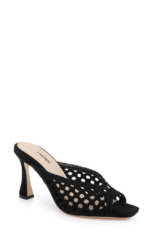 L Agence L'agence Jacques Sandal In Black