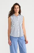 Lands' End Sleeveless No Iron Shirt