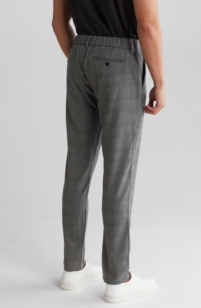 DENIM AND FLOWER Herringbone Pants, Alternate, color, Charcoal