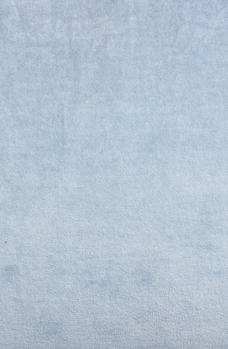 Nordstrom Pleated Velveteen Accent Pillow, Alternate, color, Blue Chip