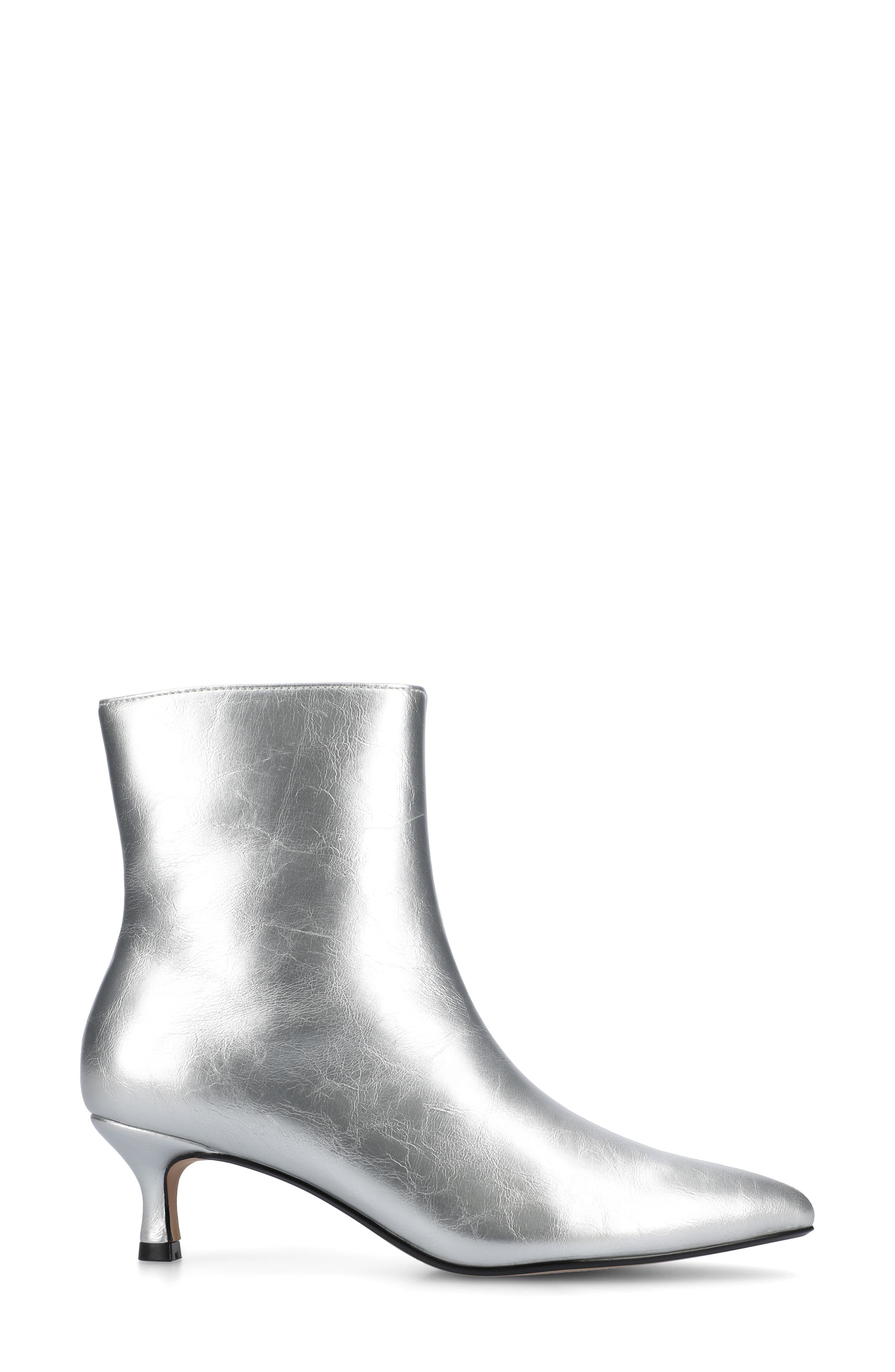 Arely Bootie, Alternate, color, SILVER