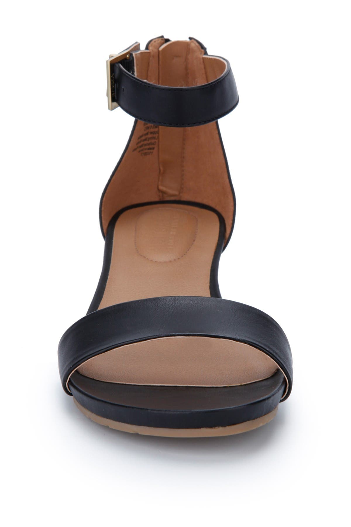 Reaction Kenneth Cole Great Viber Ankle Strap Sandal, Alternate, color, Black