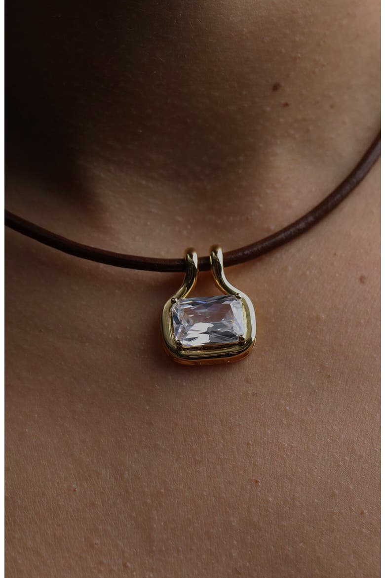 The Naia Pendant Necklace, Alternate, color, GOLD