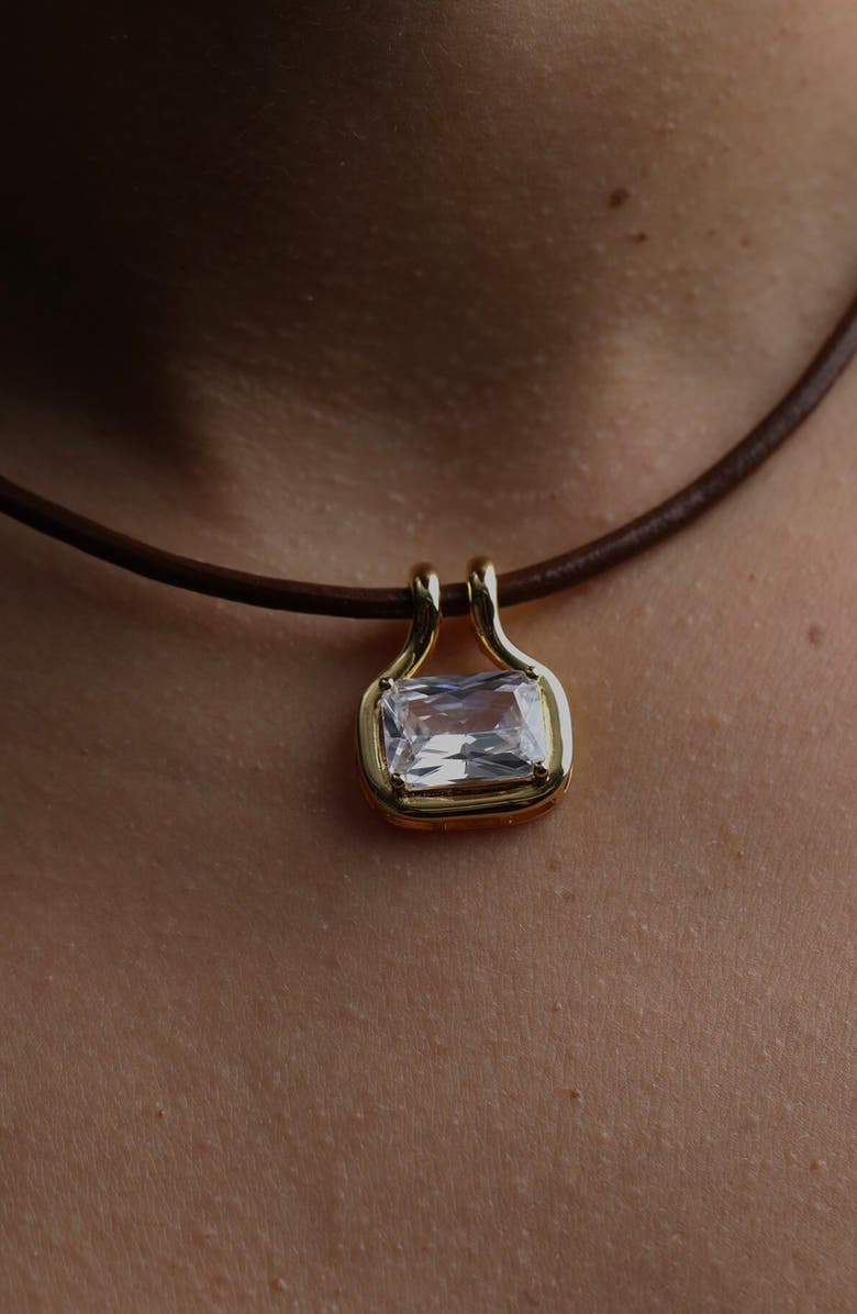 The M Jewelers The Naia Pendant Necklace, Alternate, color, Gold