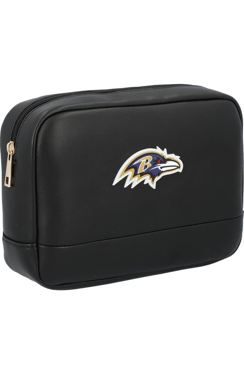 CUCE Baltimore Ravens Cosmetic Bag, Main, color,
