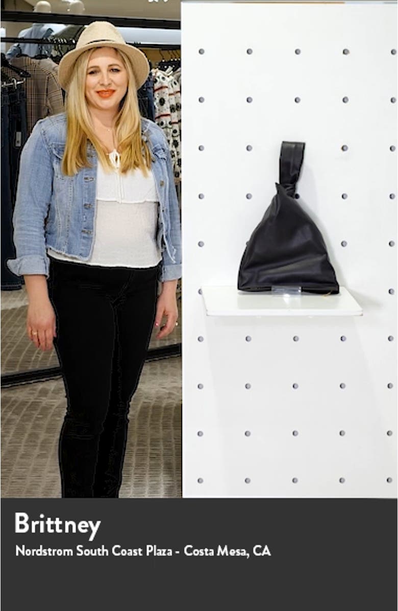 Twist Leather Handbag, sales video thumbnail