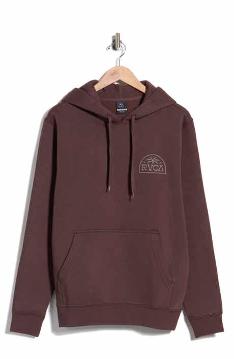 Palm Serif Fleece Graphic Hoodie