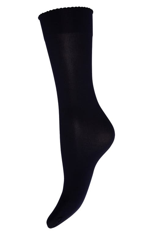 Wolford 50 Denier Knee High Socks In Blue