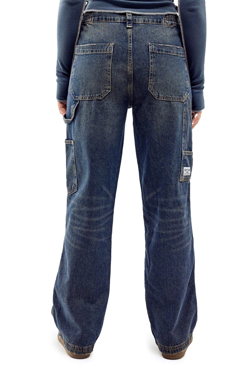BDG Urban Outfitters Tinted Wide Leg Utility Jeans, Alternate, color, 