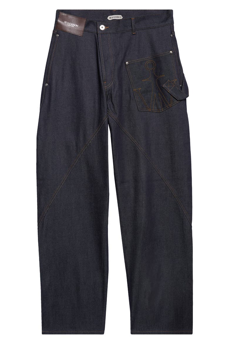 Twisted Workwear Jeans, Alternate, color, INDIGO