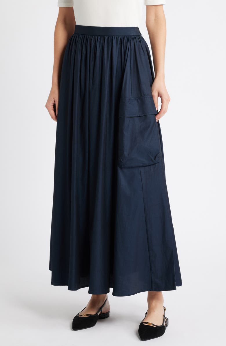 COS Cupro Blend Utility Skirt, Main, color, 