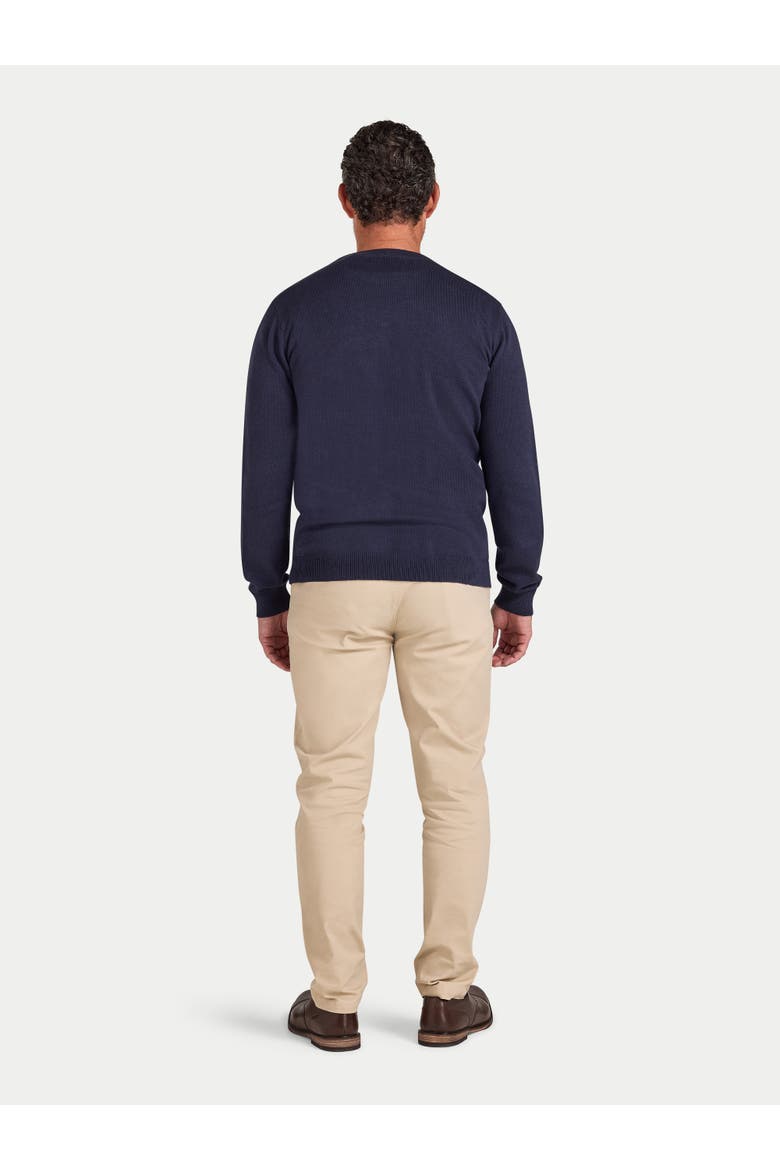 Classic Crew Neck Sweater, Alternate, color, Navy