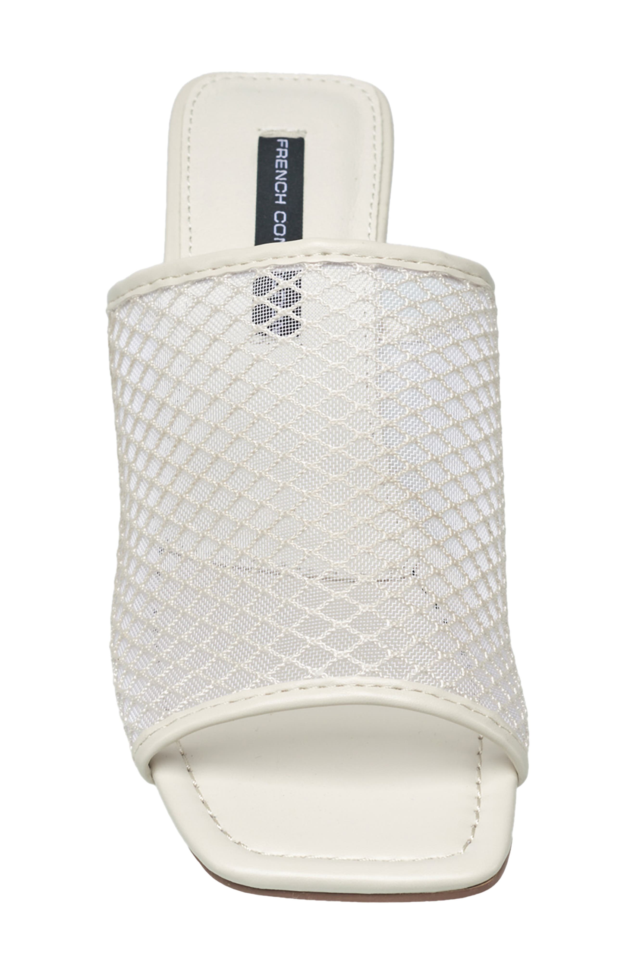 Sevra Mesh Slide Sandal, Alternate, color, WHITE