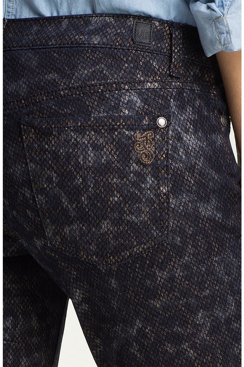 'Forever' Snakeskin Print Skinny Jeans, Alternate, color, DIAMOND SNAKE PRINT