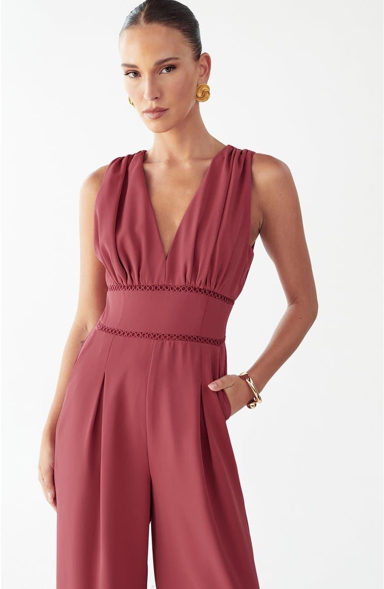 BWLDR Lyle Jumpsuit, Alternate, color, China Rose