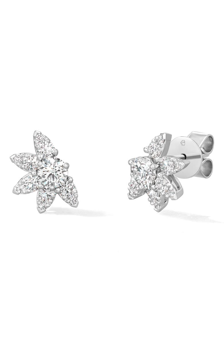 HEARTS ON FIRE Aerial Starburst Stud Earrings, Main, color,
